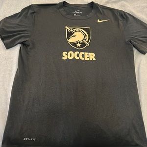 Nike West Point Army Black Knights Soccer T-Shirt Size Medium